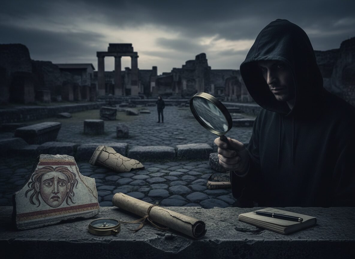 stalking molestie pompei illustration 1