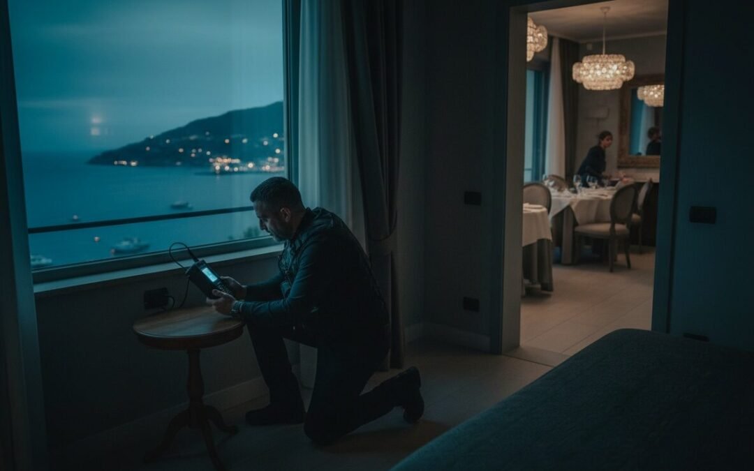 Bonifiche ambientali da microspie a Vico Equense in B&B e ristoranti